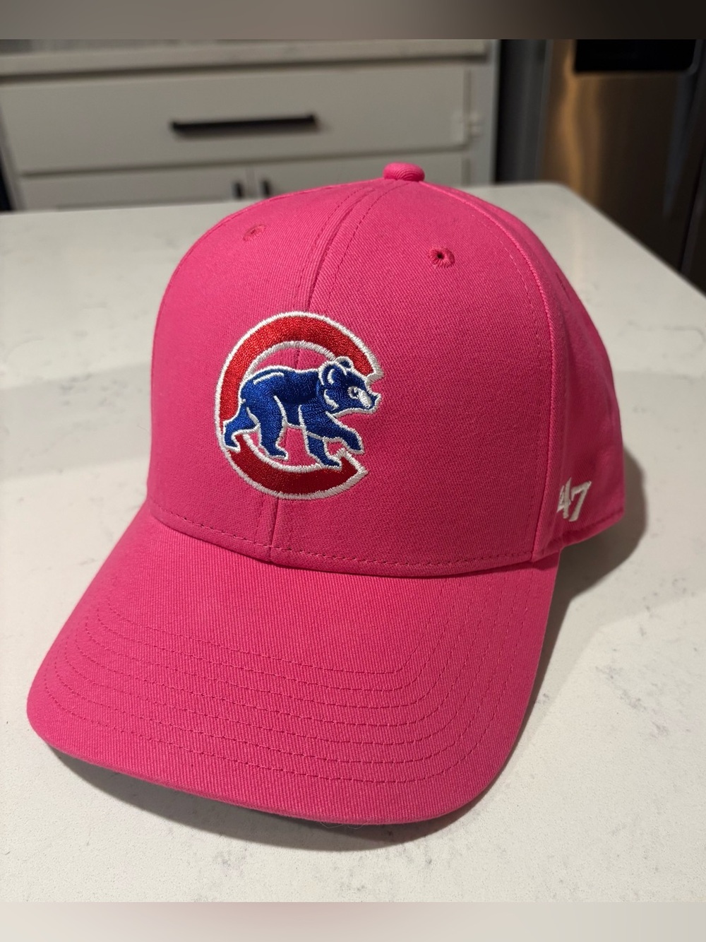 '47 Youth Pink Cubs Hat